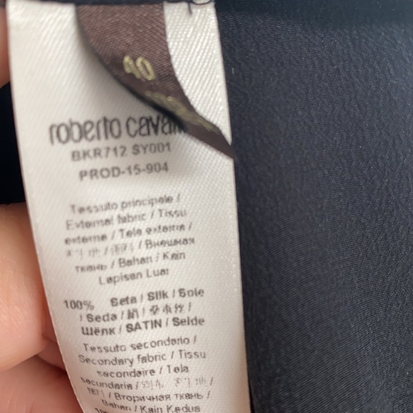 Roberto Cavalli, brand new outstanding silk blouse - Picture 8 of 13